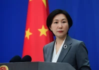 chinese foreign ministry spokesperson mao ning gestures during a press conference at the ministry of foreign affairs in beijing on may 24 2023 photo chinese foriegn ministry