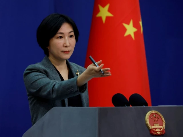 chinese foreign ministry spokesperson mao ning attends a news conference in beijing china february 3 2023 reuters chinese foreign ministry spokesperson mao ning attends a news conference in beijing china february 3 2023 reuters