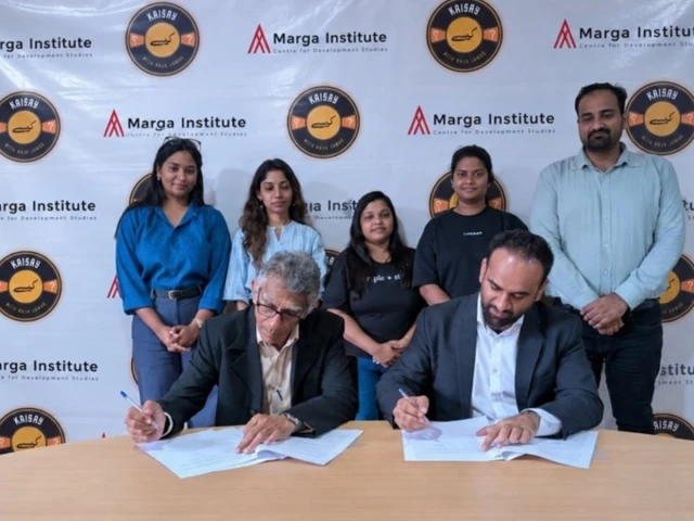 amar gunatilleke l executive vice chairman of the marga institute and raja jawad r founder and host of kaisay sign the mou at the marga institute in colombo on 3 october 2026 as staff from both organisations look on photo express amar gunatilleke l executive vice chairman of the marga institute and raja jawad r founder and host of kaisay sign the mou at the marga institute in colombo on 3 october 2026 as staff from both organisations look on photo express