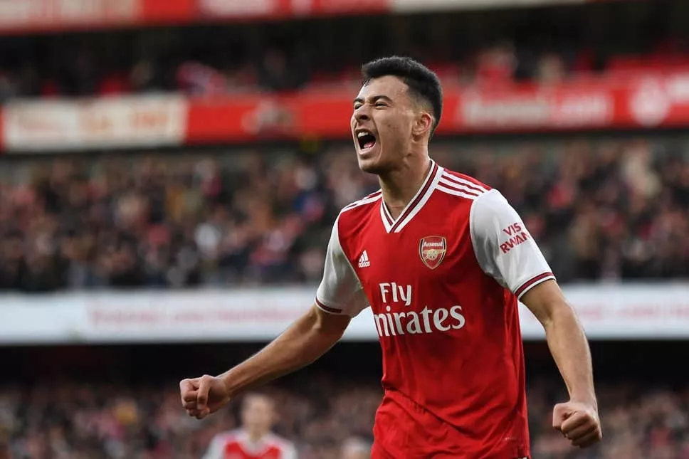 martinelli is the first teenager to score 10 goals in a season for arsenal since nicolas anelka over 20 years ago photo reuters martinelli is the first teenager to score 10 goals in a season for arsenal since nicolas anelka over 20 years ago photo reuters