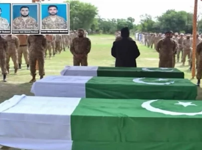 martyred soldiers of lakki marwat attack laid to rest