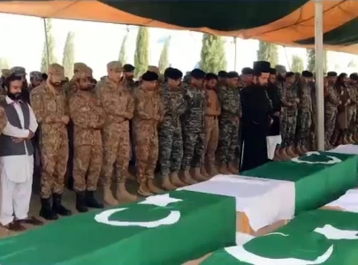 funeral prayers offered for soldiers martyred in sw skirmish funeral prayers offered for soldiers martyred in sw skirmish