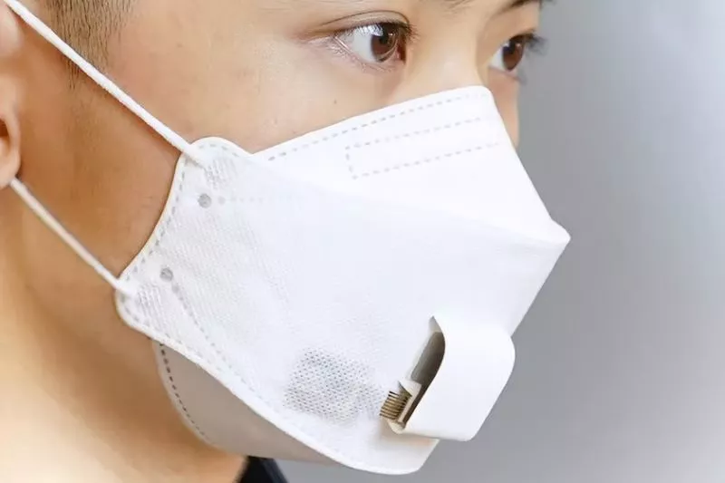 if commercialized the materials cost of each ebcare mask should be only about one dollar photo caltech wei gao and wenzheng heng if commercialized the materials cost of each ebcare mask should be only about one dollar photo caltech wei gao and wenzheng heng