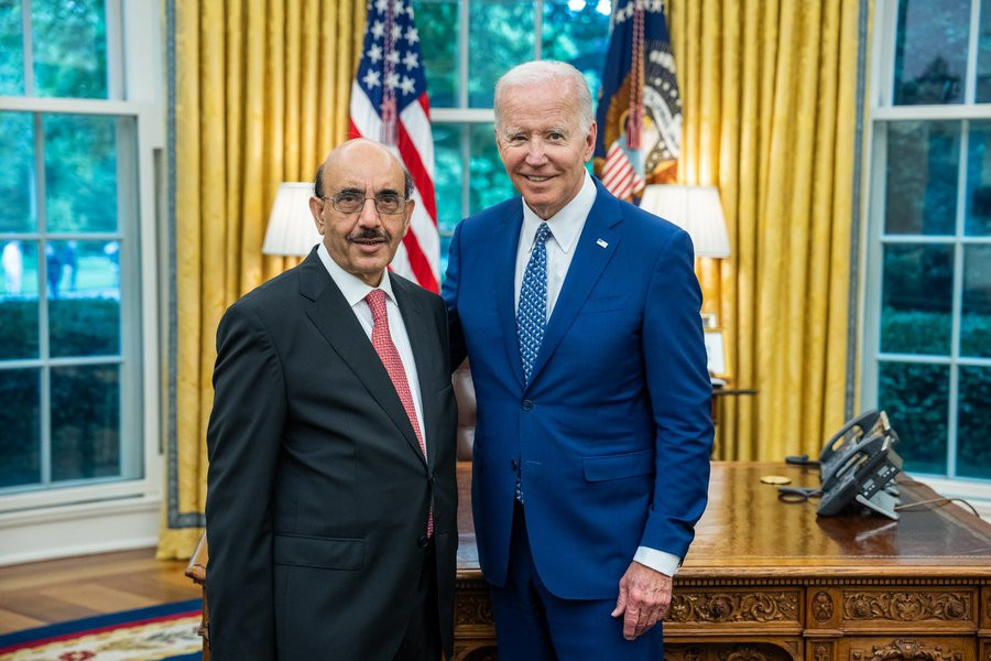 ambassador masood meets president joe biden