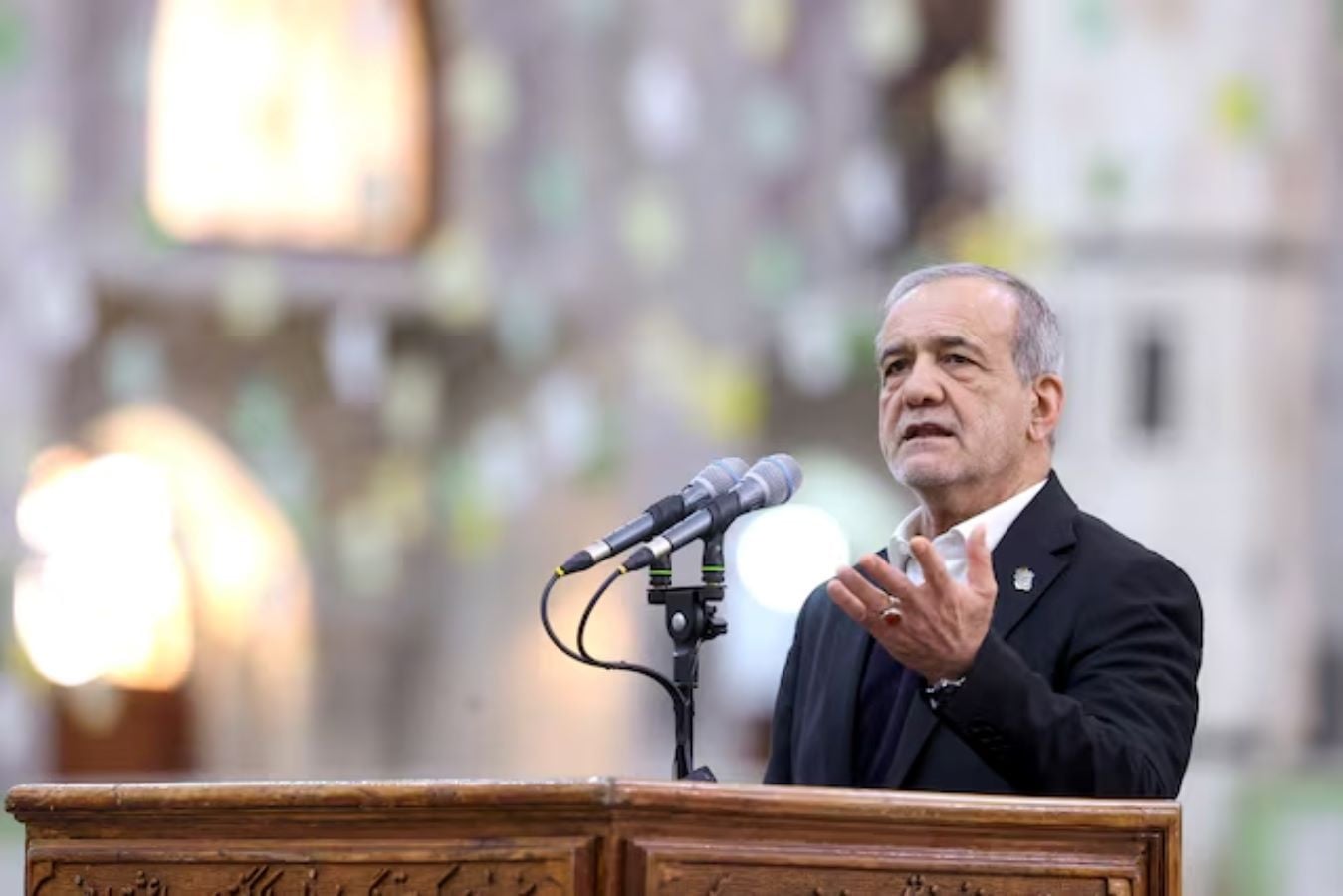 Iran’s Pezeshkian Says It’s Time to End Conflict With the US