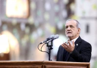 iranian president masoud pezeshkian speaks during a visit to the shrine of the leader of iran s 1979 islamic revolution ayatollah ruhollah khomeini in southern tehran iran january 31 2026 photo iran s presidential website reuters