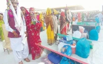 muslim hindu christian couples mass wedding held