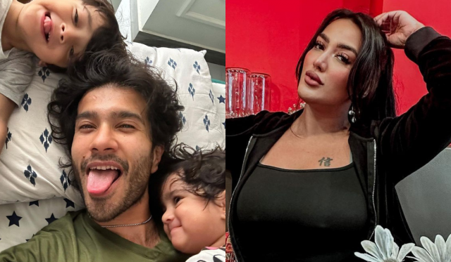 kissing your kid on the lips is normal mathira defends feroze for posting image kissing his son kissing your kid on the lips is normal mathira defends feroze for posting image kissing his son