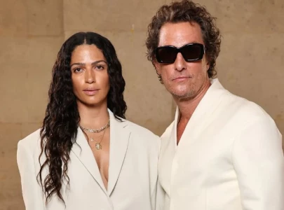 matthew mcconaughey and camila alves chic coordinated looks at paris fashion week matthew mcconaughey and camila alves chic coordinated looks at paris fashion week
