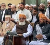 jamiat ulema e islam fazl jui f chief maulana fazlur rehman addressing a press conference in islamabad on wednesday february 14 2024 screengrab jamiat ulema e islam fazl jui f chief maulana fazlur rehman addressing a press conference in islamabad on wednesday february 14 2024 screengrab