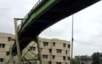 damaged mauripur bridge becomes death trap damaged mauripur bridge becomes death trap