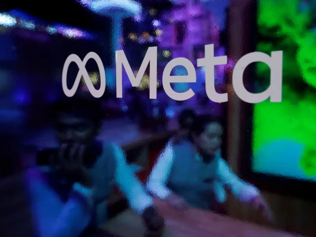 people are seen behind a logo of meta platforms during a conference in mumbai india september 20 2023 reuters people are seen behind a logo of meta platforms during a conference in mumbai india september 20 2023 reuters