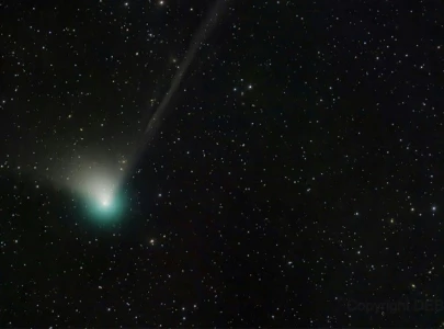 once in 50 000 year comet may be visible to the naked eye on feb 1