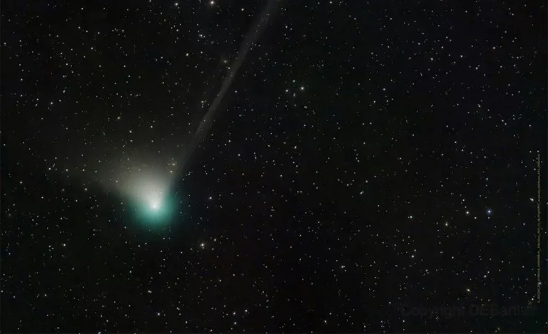 once in 50 000 year comet may be visible to the naked eye on feb 1