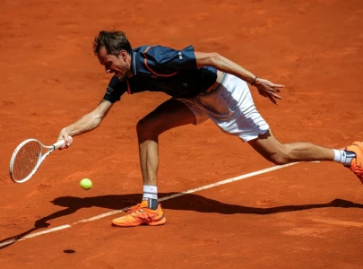 medvedev to focus on more spin improved sliding on clay medvedev to focus on more spin improved sliding on clay