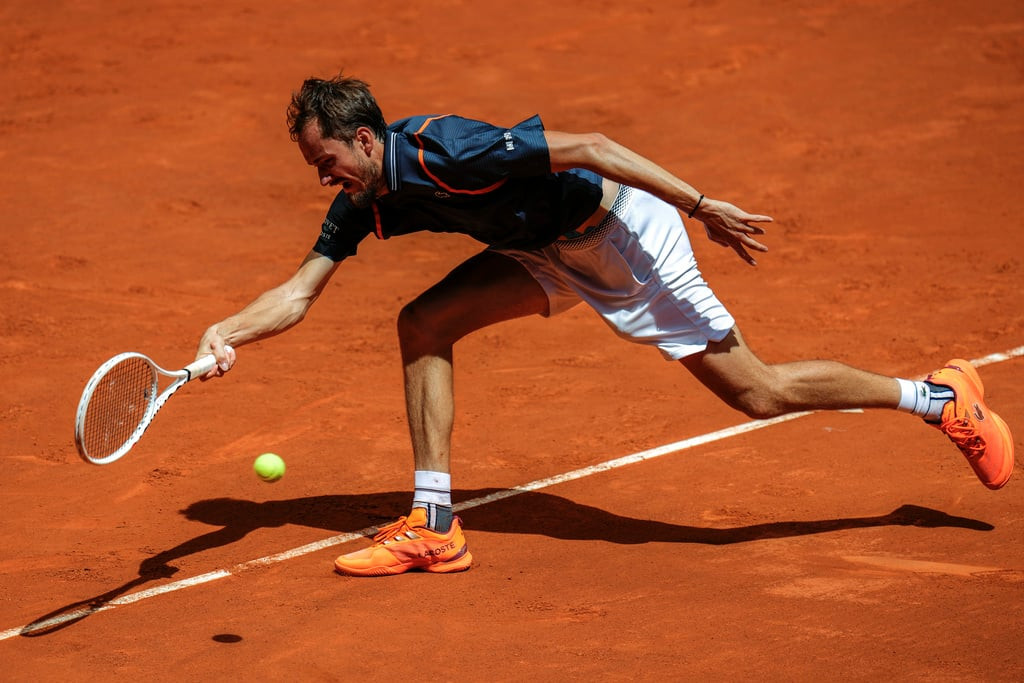 Medvedev to focus on more spin, improved sliding on clay