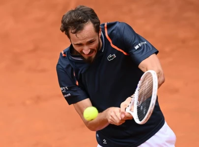 medvedev tsitsipas race on to rome semis