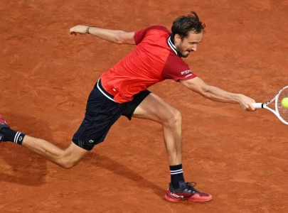 medvedev battles past medjedovic in rome medvedev battles past medjedovic in rome