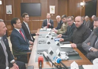 us secretary of state marco rubio listens as rustem umerov speaks while leading ukrainian delegation during a meeting in hallandale beach florida photo afp