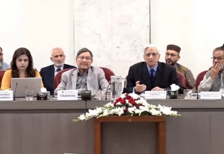 joint meeting of the standing committees on law and justice of the national assembly and the senate held at parliament house on sunday photo senate twitter