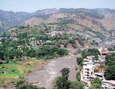 azad kashmir work on mega road project suspended