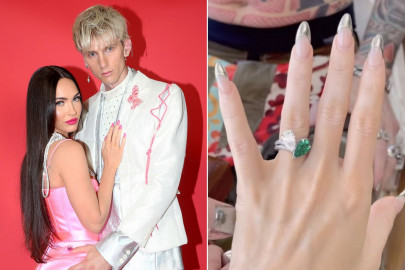 mgk s bizarre confession about megan s engagement ring has fans terrified mgk s bizarre confession about megan s engagement ring has fans terrified