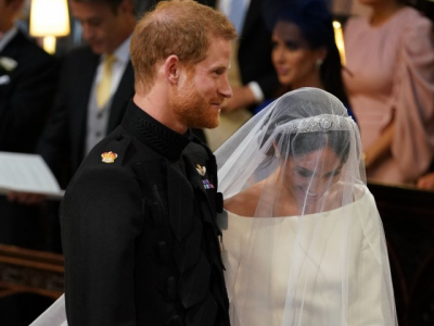 prince harry meghan markle tie the knot in emotional wedding ceremony