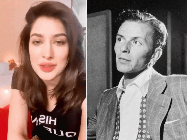 watch mehwish hayat croons to frank sinatra s fly me to the moon watch mehwish hayat croons to frank sinatra s fly me to the moon