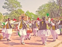 lok mela ends in colour music