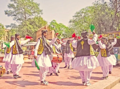lok mela ends in colour music