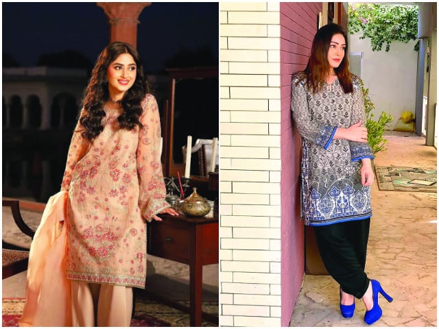 sajal and nausheen are two leading ladies gracing the screens this ramazan photos instagram