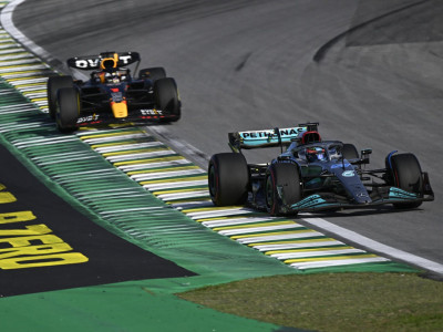 russell sprint win sets up mercedes v red bull showdown