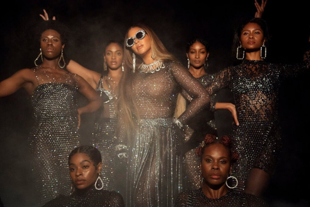 the fashion in black is king spans the famous and the little known as well as the globe credit andrew white parkwood entertainment via disney ap the fashion in black is king spans the famous and the little known as well as the globe credit andrew white parkwood entertainment via disney ap
