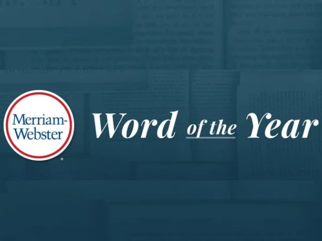 merriam webster names word of the year for 2025 what is it and what does it mean
