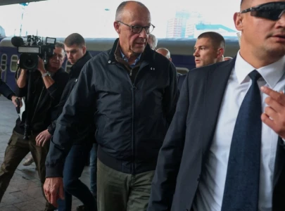 germany s merz arrives in kyiv to finalise drone deal release aid germany s merz arrives in kyiv to finalise drone deal release aid