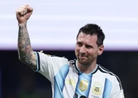 messi who was in floods of tears at the end provided the cross from which romero headed home to start the comeback photo reuters
