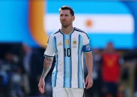 argentina s lionel messi during the match against spain on july 19 photo reuters