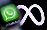 this illustration photograph taken on december 1 2025 shows the logo of us instant messaging software whatsapp displayed on a smartphone s screen in frankfurt am main western germany the european commission told meta on february 9 2026 to give rival chatbots access to its whatsapp messaging service after an antitrust probe found the us giant to be in breach of the bloc s competition rules photo file afp
