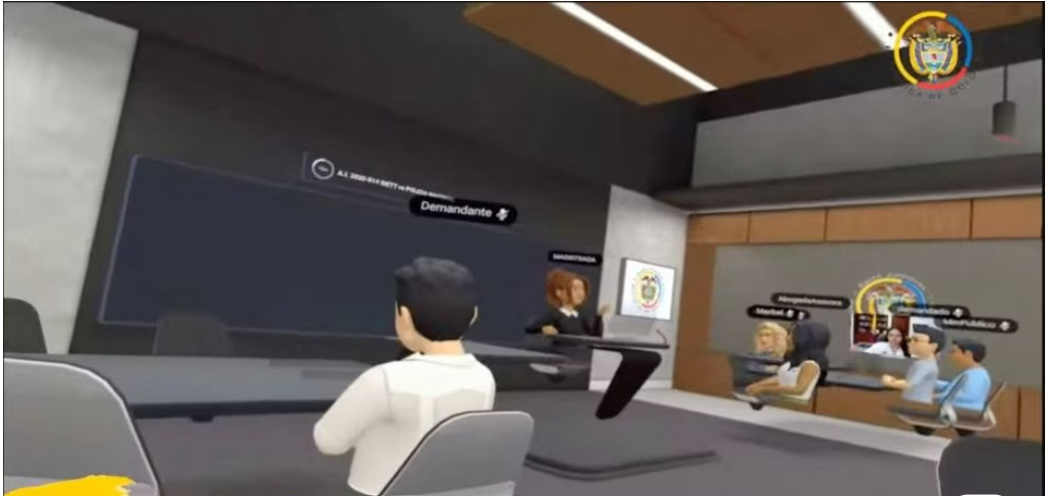 Colombia court moves to metaverse to host hearing