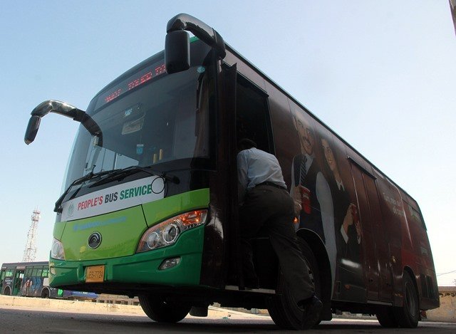govt launches 10 new buses for a city of 21 million
