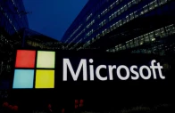 a view shows a microsoft logo at microsoft offices in issy les moulineaux near paris france march 25 2024 reuters
