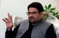 former finance minister miftah ismail talks to a journalist during an interview photo reuters file