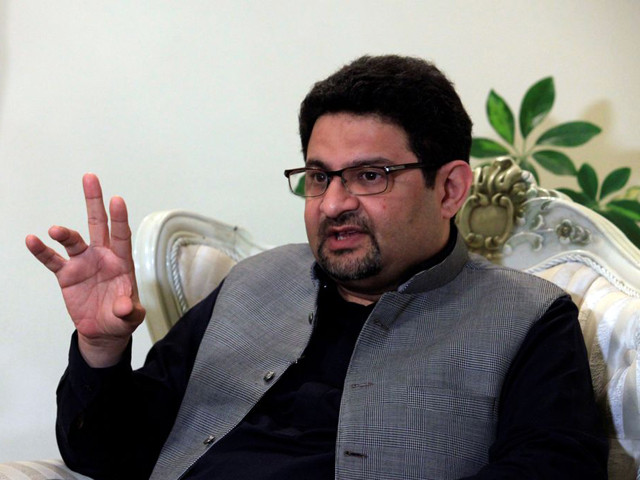 former finance minister miftah ismail talks to a journalist during an interview photo reuters file