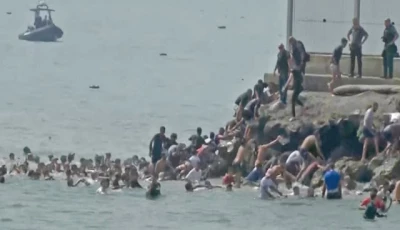 spain deploys troops as migrants storm ceuta spain deploys troops as migrants storm ceuta