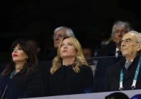 italian prime minister giorgia meloni during the opening ceremony of the milano cortina 2026 olympics on february 06 2026 photo reuters