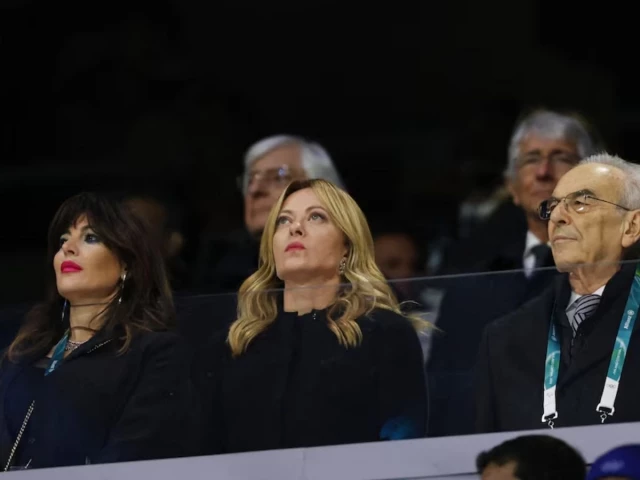 Meloni condemns 'enemies of Italy' after clashes in Olympics host city