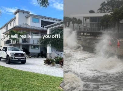florida tiktoker flaunts milton proof mansion as category 3 storm approaches