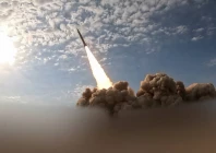 missiles launched from iran toward us bases in the middle east according to iranian state broadcaster irib thursday us officials told reuters that only a third of iran s missile arsenal has been destroyed photo irib afp