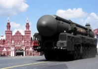 a russian yars intercontinental ballistic missile system drives during the victory day parade in red square in moscow russia june 24 2020 photo reuters