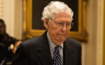 internet reacts as mitch mcconnell falls twice at the u s capitol
